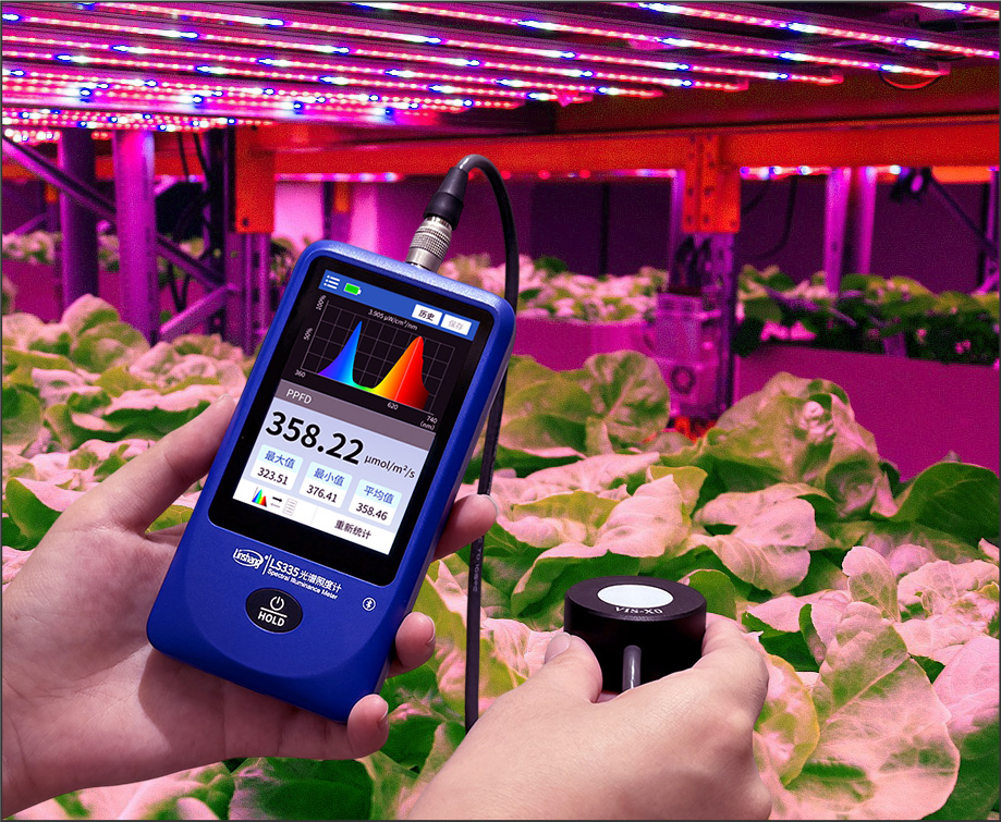 ls335测试植物生长灯